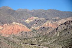 28 Colourful Hills To The Northwest From Archaeologists Monument At Pucara de Tilcara In Quebrada De Humahuaca.jpg